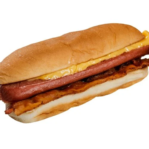 Bacon Cheese Dog
