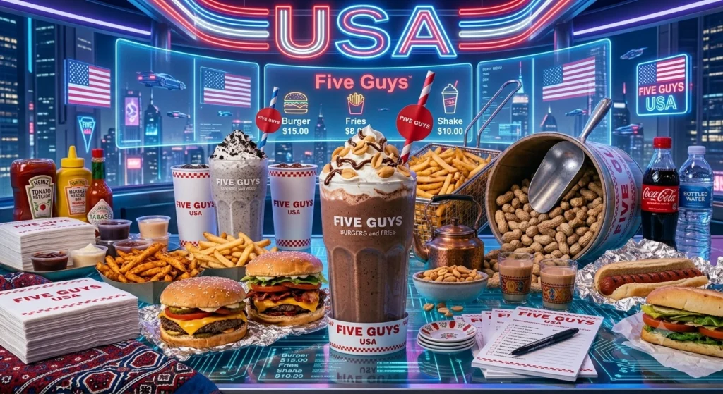 Five Guys Milkshakes Best Combo