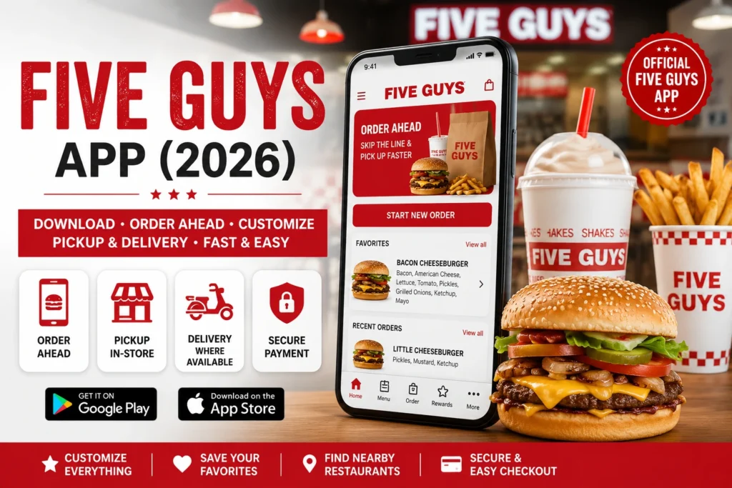 Download The Five Guys App