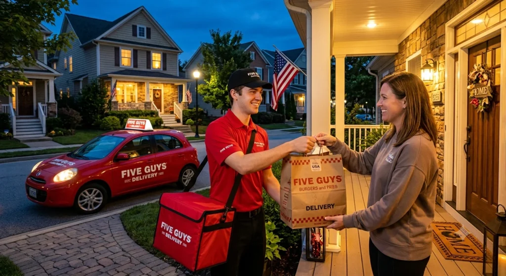Five Guys Best Delivery Services