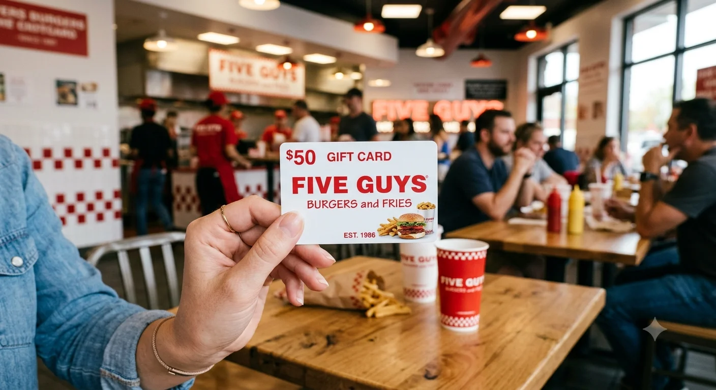 Five Guys Gift Card
