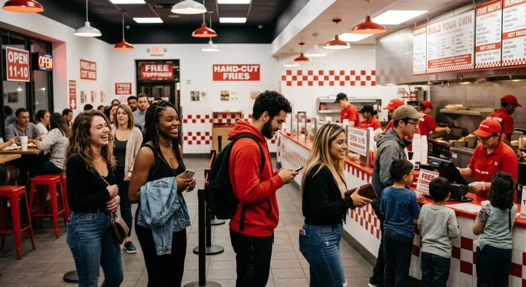 Five Guys Menu Order