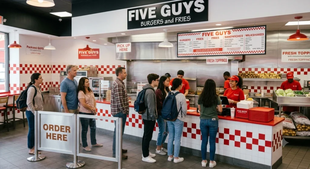 Five Guys Order Online In Nearest Location