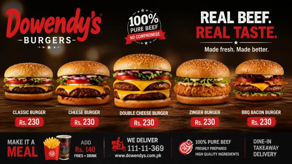 Wendys burger menu guide showing prices, nutrition details, and popular burger choices